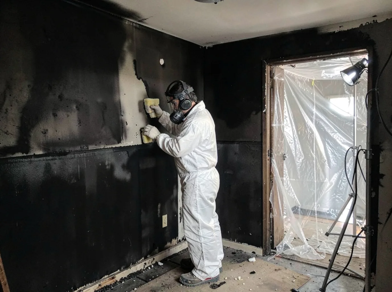 Fire Damage Restoration company in Sipesville, PA